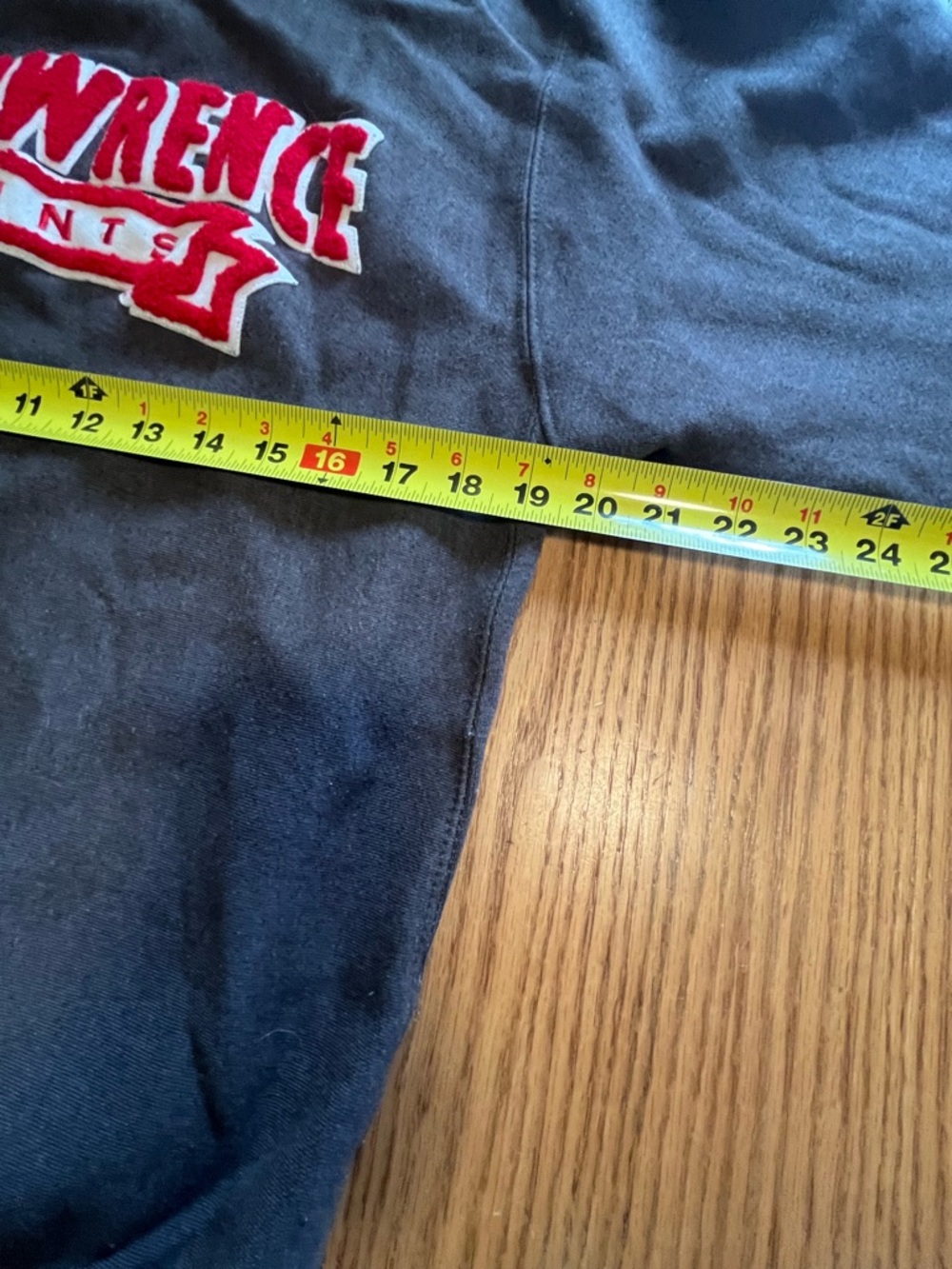 Vintage MV Sport Pro Weave St. Lawrenece Saints Sweatshirt University Size Small - Picture 4 of 9